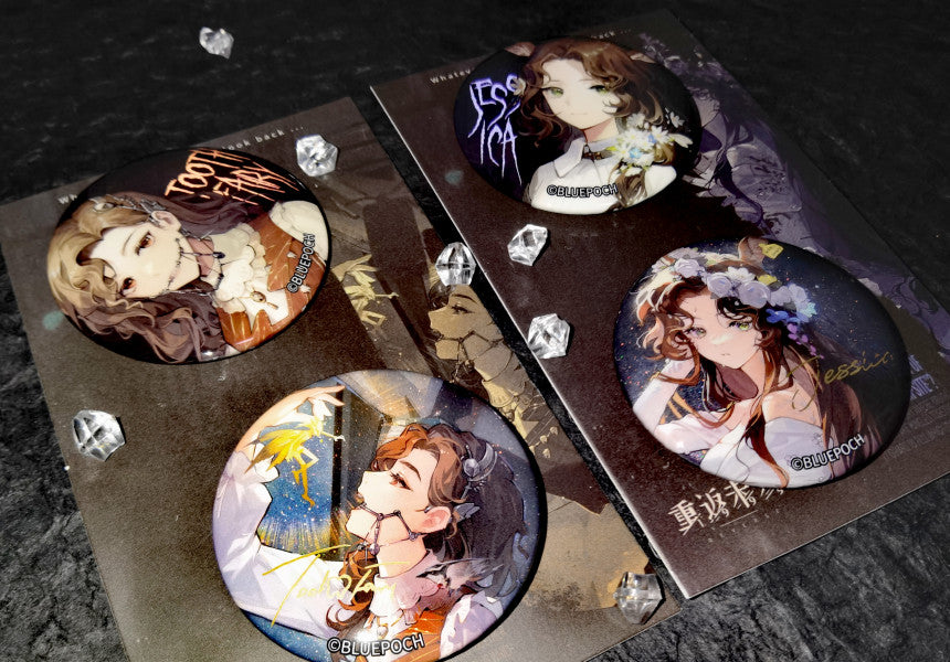 Reverse 1999 Official Character Badge Set ~The Horror Show~