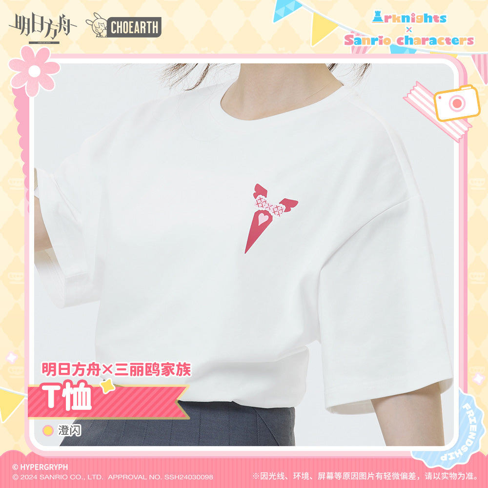 Arknights × Sanrio Collab Official T Shirt - Golden Glow
