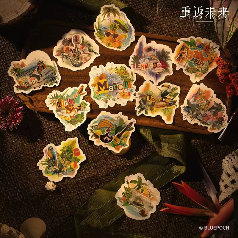 Reverse 1999 official - Paulistano Heatwave Sticker Set