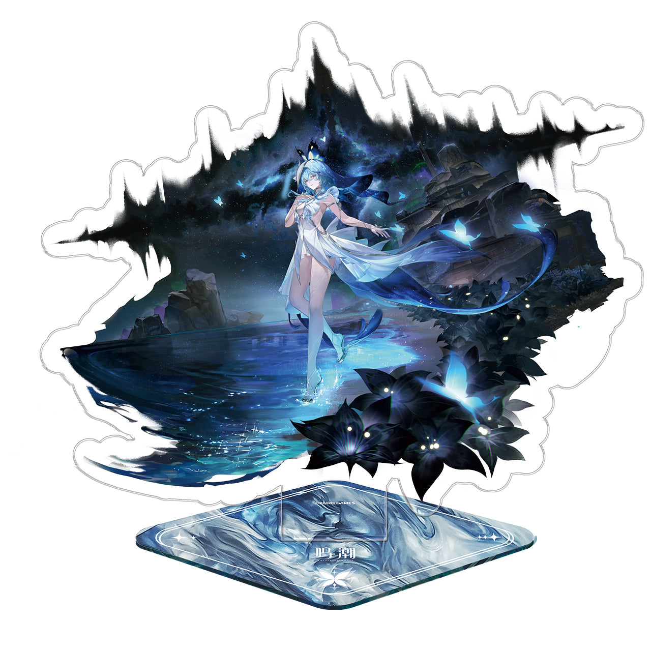 WuWa Official Wuthering Waves Resonator Theme - Scene Standee Set Jinhsi, Changli, Shorekeeper, Xiangliyao & Zhezhi
