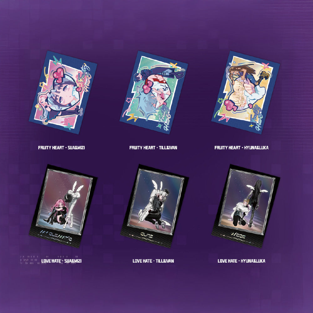 Alien Stage Love Hate & Fruity Heart Polaroid Card Set |. – Artplex