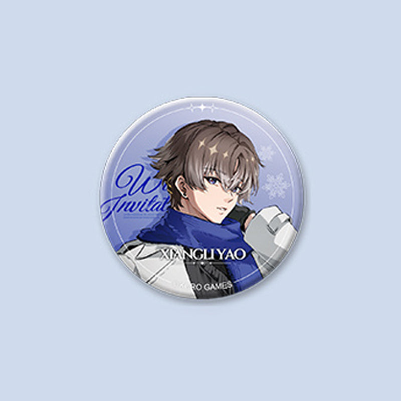 WuWa Official Wuthering Waves Official Merchandise - Animate Collaboration Winter Invitation Series Character Badge