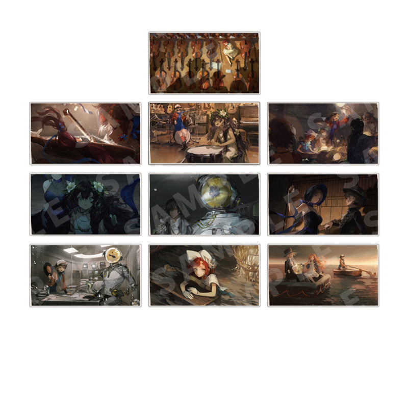 Reverse 1999 *Last Evenings on the Earth* Illustration Postcard Packs
