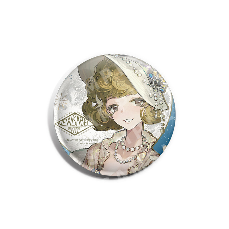 Reverse 1999 *The Unsinkable* Character Garment Badges Ms. NewBabel