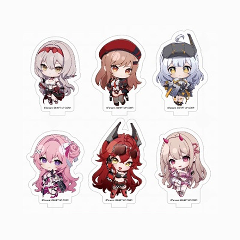 승리의 여신 니케 공식 정품 굿즈 라이트 코어 팝업 시리즈 Q버전 아크릴 스탠드 전체 6종 세트 홍련 라피 스노우화이트 도로시 레드후드 바이퍼