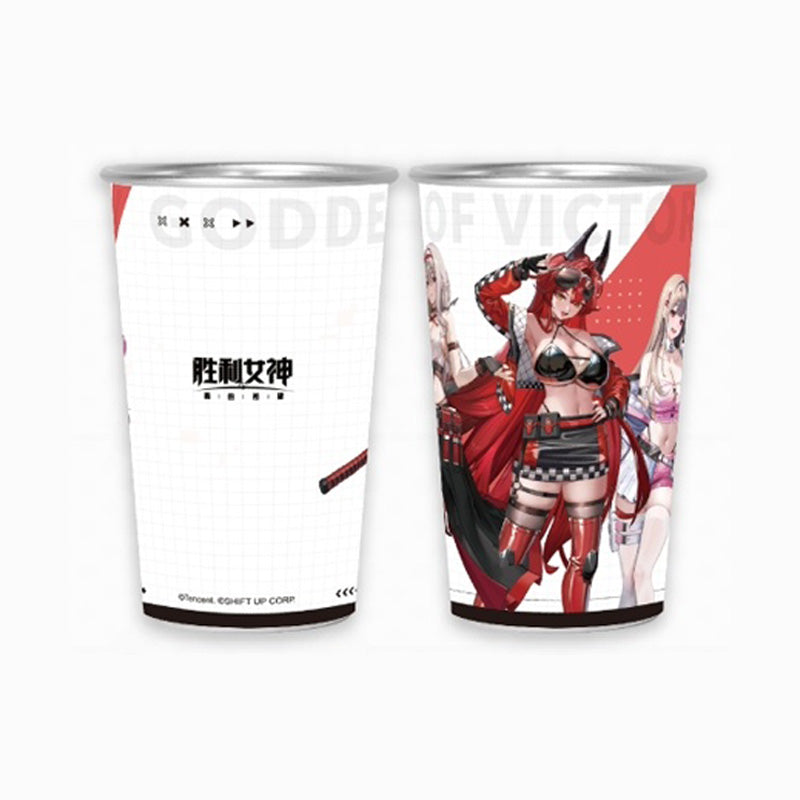 승리의 여신 니케 공식 정품 굿즈 라이트 코어 팝업 시리즈 변온 컵