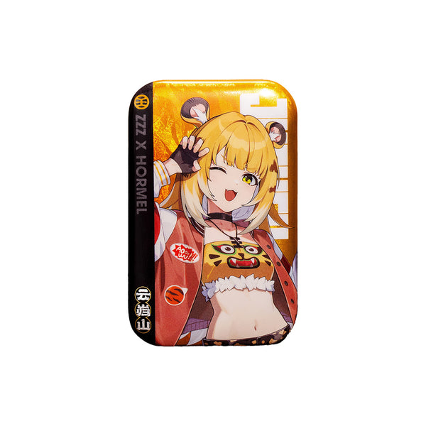 Zenless Zone Zero: Bangboo Tin Badge - Hormel Collaboration Ver.