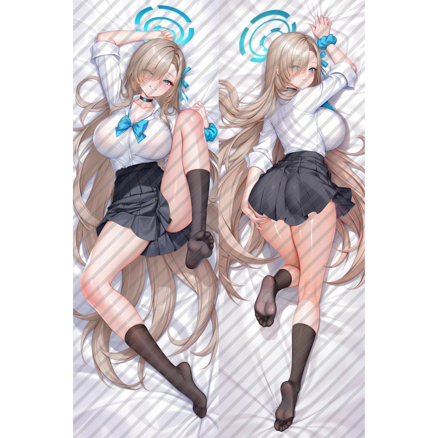 Blue Archive: Asuna Dakimakura Body Pillow Cover - 2-Way Tricot Ver