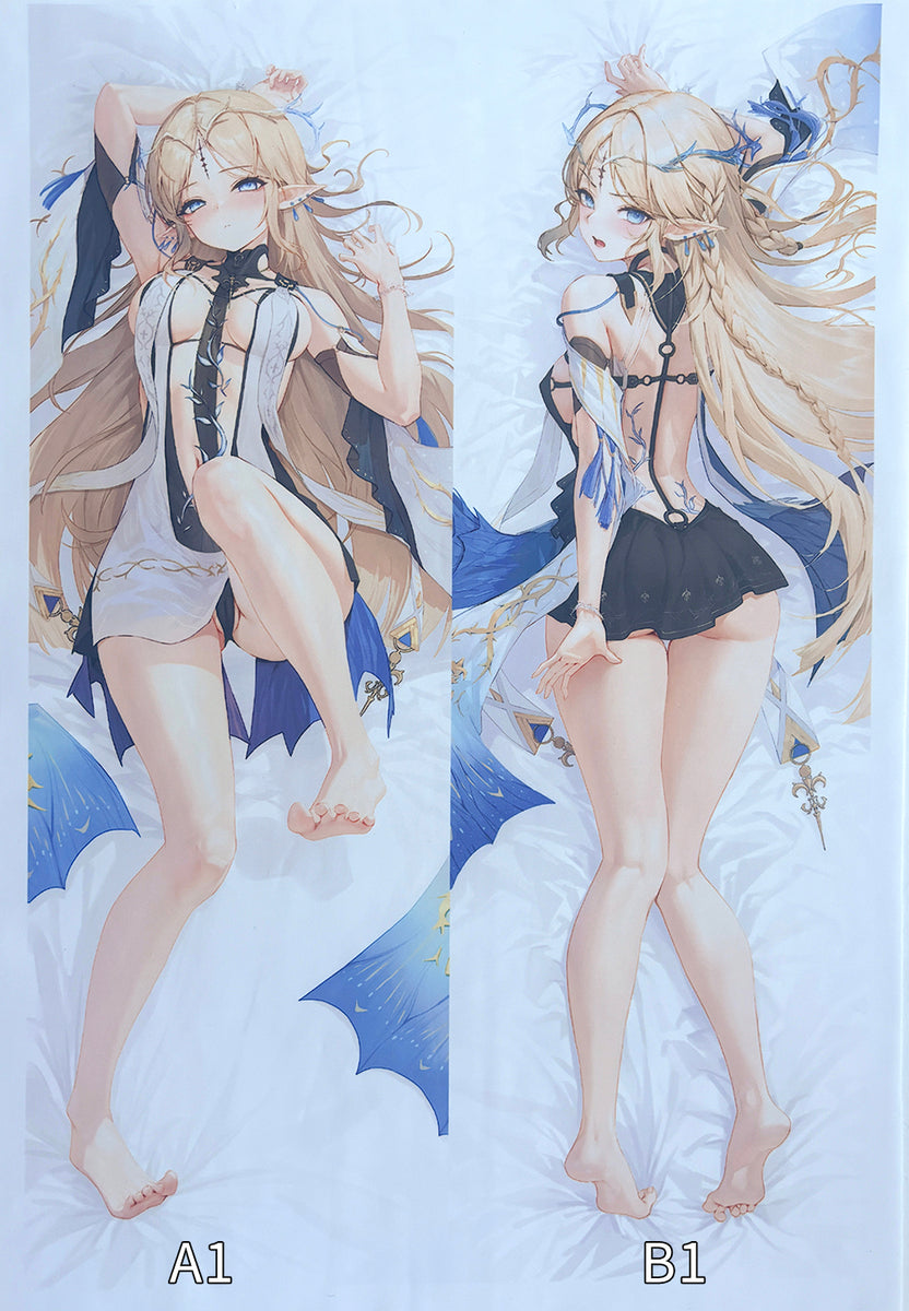 Wuthering Waves: Cartesia Dakimakura Hugging Pillow Cover - 2way Tricot Ver