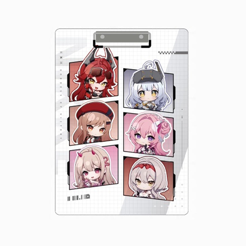 승리의 여신 니케 공식 정품 굿즈 라이트 코어 팝업 시리즈 클립보드