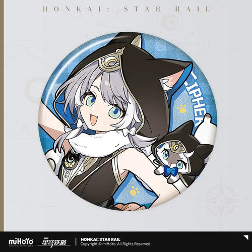Honkai: Star Rail — Cipher Tiny Cat Can Badge