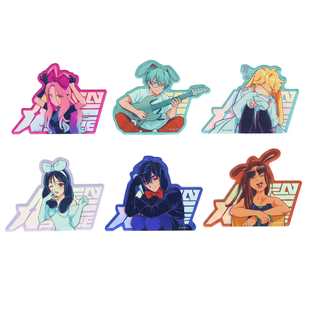 에일리언 스테이지 공식 정품 굿즈 상하이 AET 콜라보 토끼 시리즈 반신 아크릴 마그넷 랜덤 1종 에이스테