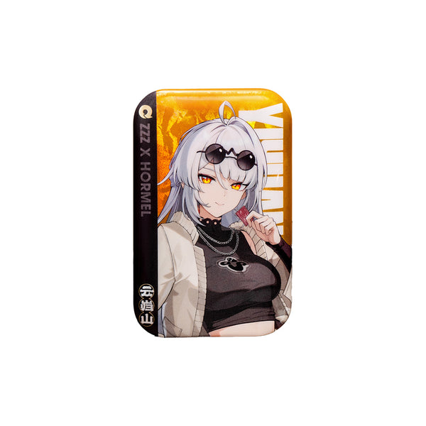 Zenless Zone Zero: Yixian Rectangle Can Badge - ZZZ x Hormel Collab