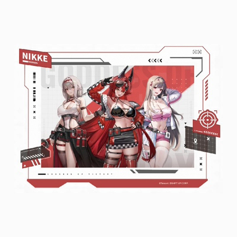 승리의 여신 니케 공식 정품 굿즈 라이트 코어 팝업 시리즈 액자 스탠드 엽서