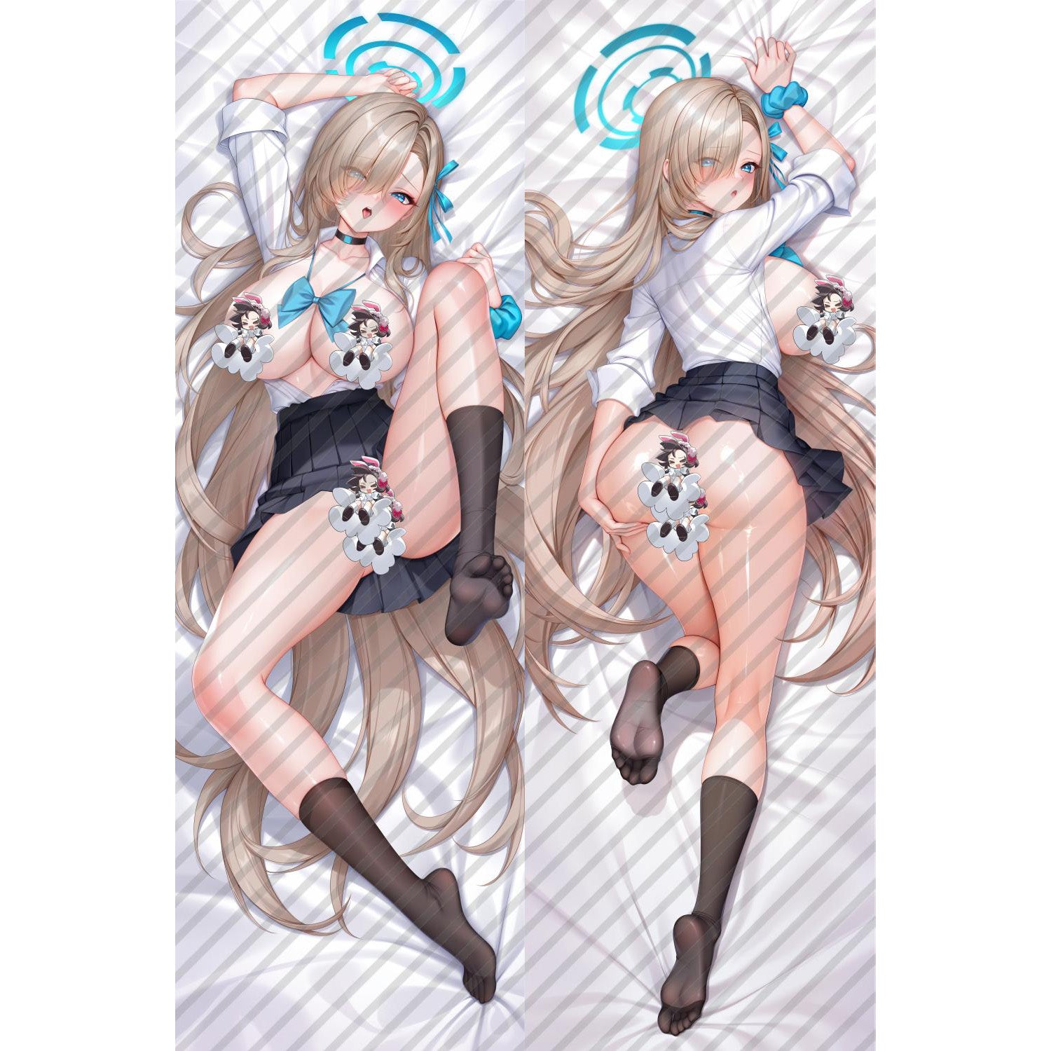 Blue Archive: Asuna Dakimakura Body Pillow Cover - 2-Way Tricot Ver