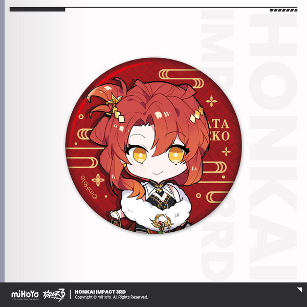 Honkai Impact 3rd: Himeko Can Badge - Silken Years Series