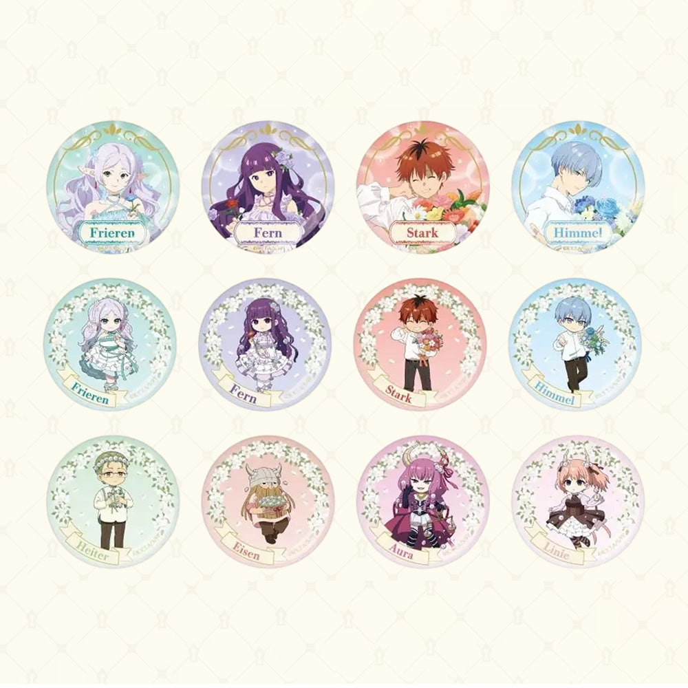 장송의 프리렌 공식 정품 굿즈 차원파 콜라보 캔 뱃지 랜덤 1종