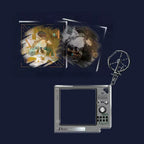 Reverse: 1999: Marcus Acrylic Block & Frame Keyring - Self-Projection Series