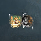 Reverse: 1999: Marilyn Acrylic Block - Luxurious Leisure Psychube Ver
