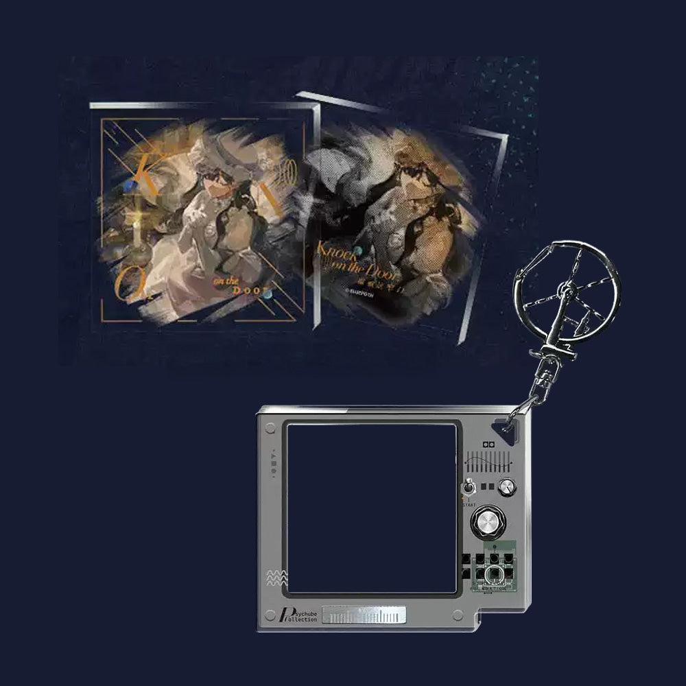 리버스 1999 공식 정품 굿즈 자아의 형상 시리즈 2탄 의지 일러스트 아크릴 블록 & 프레임 키링 좁은 문을 두드리다 - 이졸데