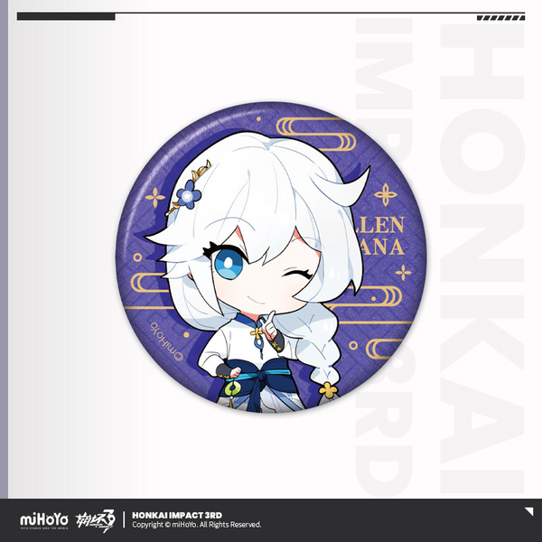 Honkai Impact 3rd: Kallen Can Badge - Silky Years Series Q-Ver.