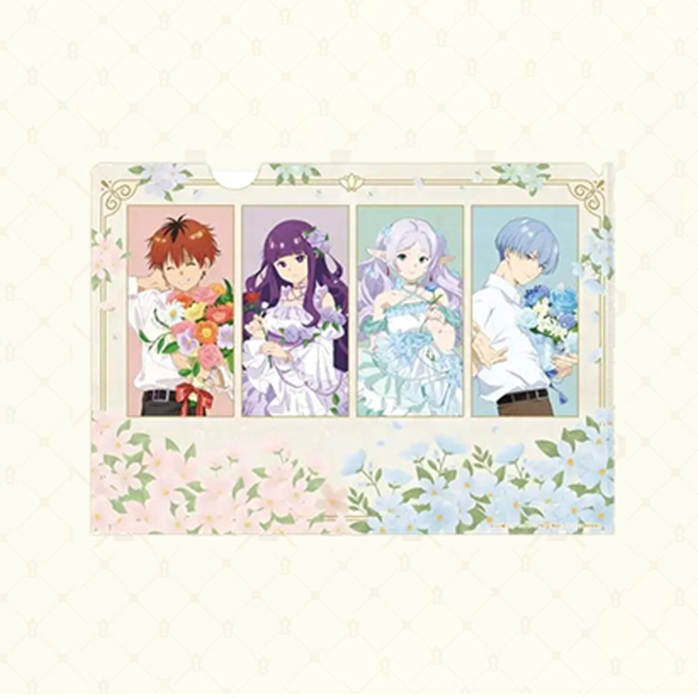 장송의 프리렌 공식 정품 굿즈 차원파 콜라보 클리어 파일