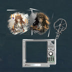 Reverse: 1999: Sonetto Acrylic Block & Frame Keyring - Brave New World