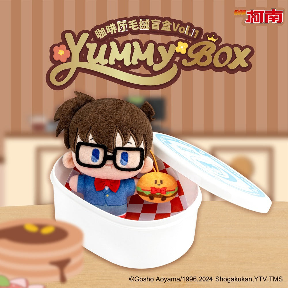 명탐정 코난 공식 정품 굿즈 도시락 박스 봉제 인형 Yummy Box 확정 굿즈