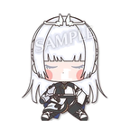 GODDESS OF VICTORY: NIKKE Nayuta Rounded character plush in the pictured outfit — view 2