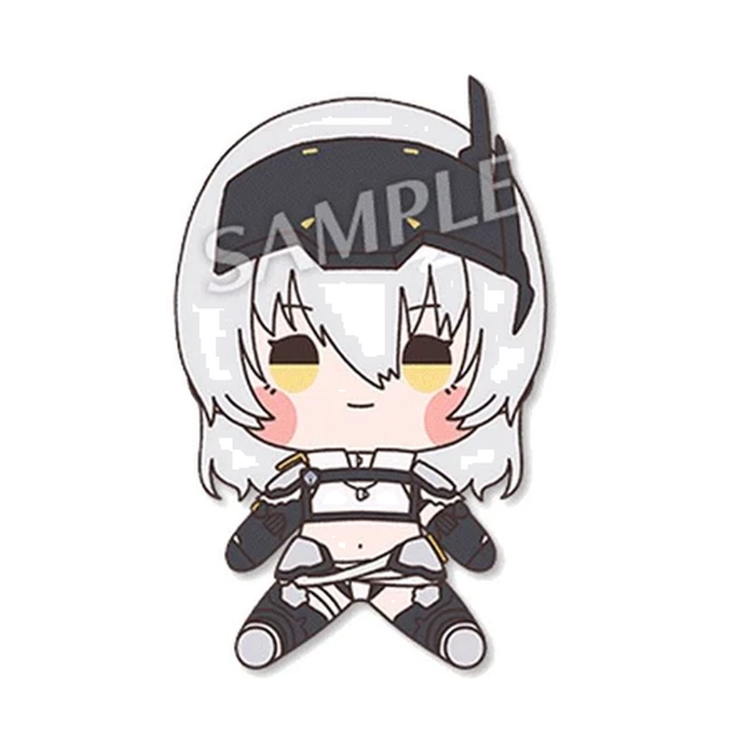 GODDESS OF VICTORY: NIKKE Snow White: Heavy Arms Rounded character plush in the pictured outfit — view 2
