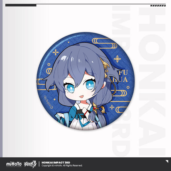 Honkai Impact 3rd: Fu Hua Can Badge - Silken Years Q-Ver.