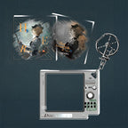 Reverse: 1999: Druvis III Acrylic Block & Frame Keyring - Her Second Life