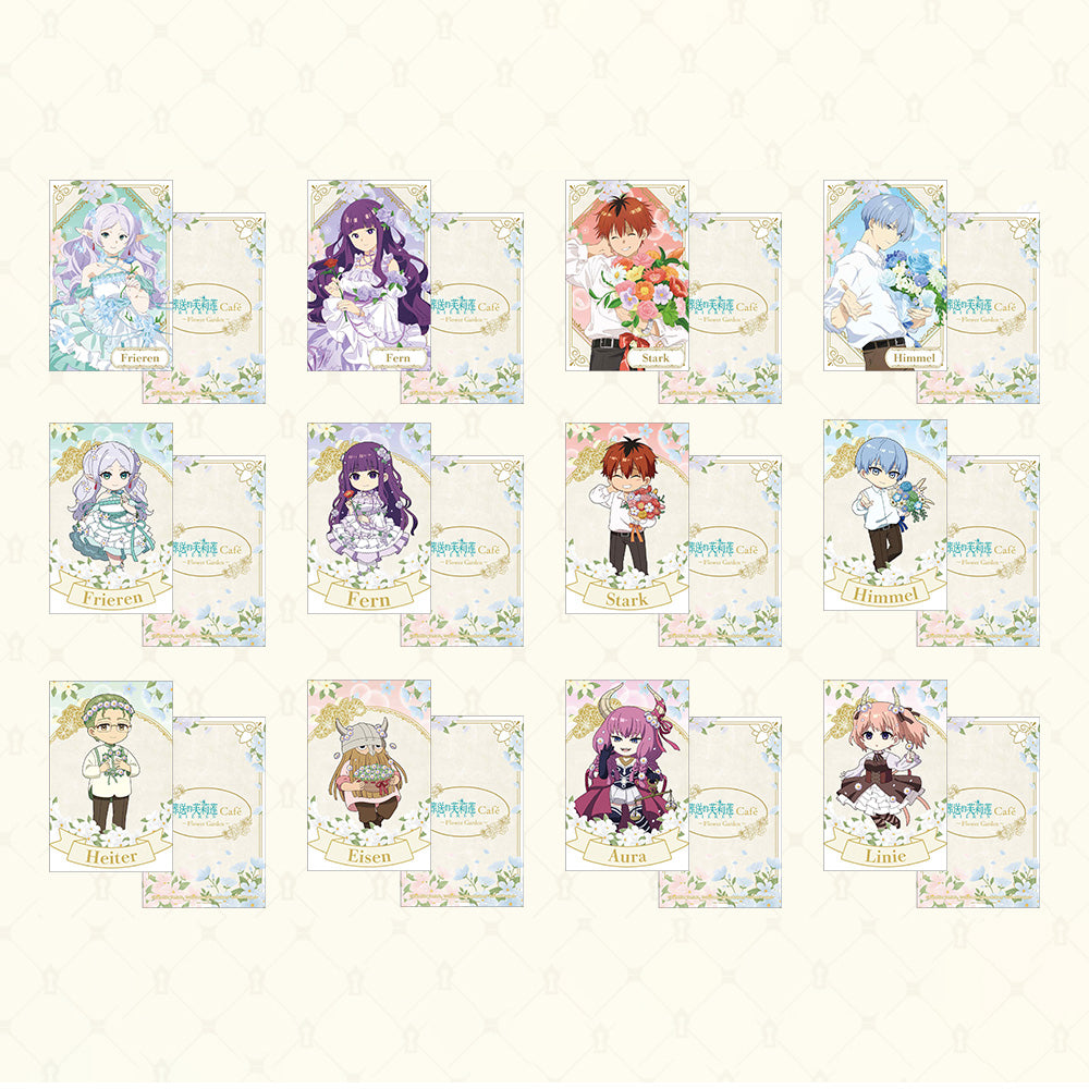 장송의 프리렌 공식 정품 굿즈 차원파 콜라보 컬렉션 카드 전체 12종 세트