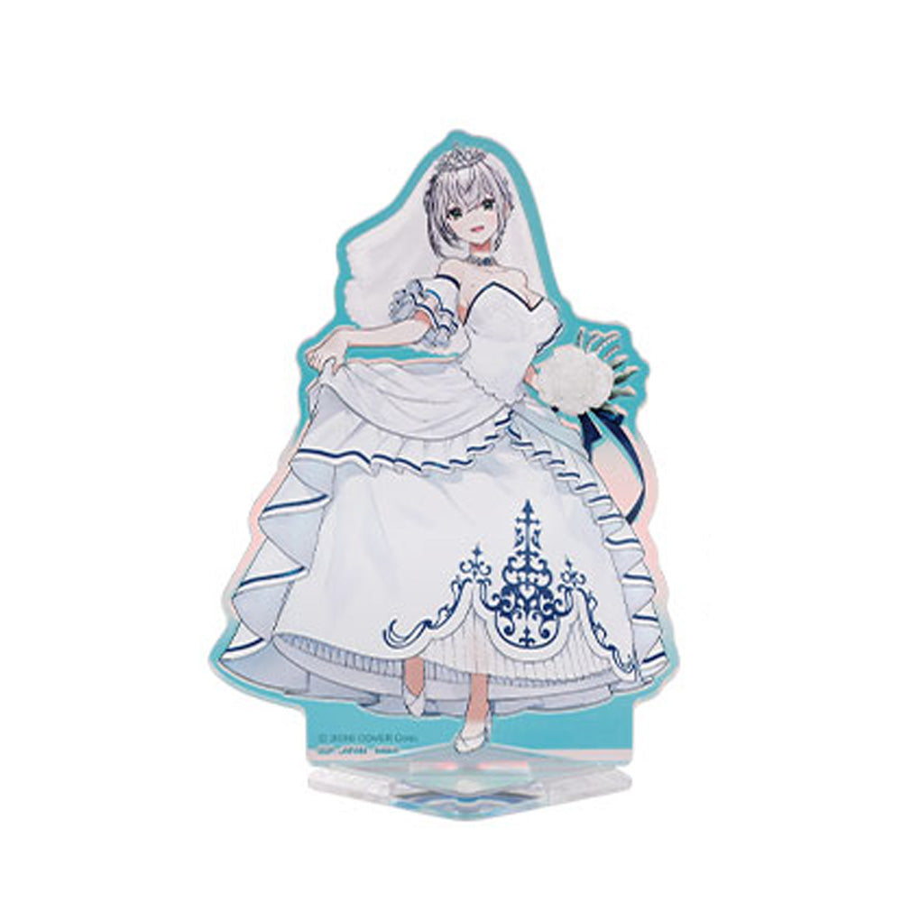 홀로라이브 공식 정품 굿즈 이치방쿠지 웨딩 드레스 스타일 아크릴 스탠드 시로가네 노엘