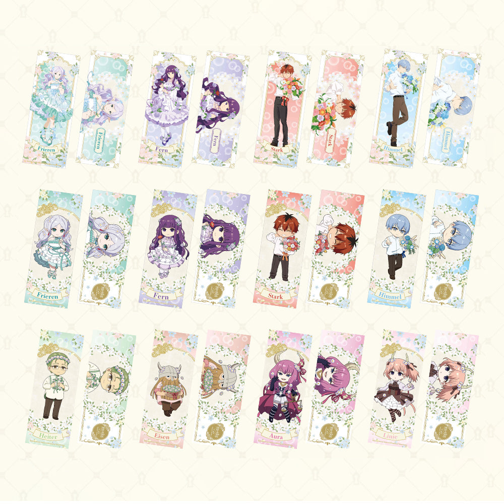 장송의 프리렌 공식 정품 굿즈 차원파 콜라보 레이저 티켓 전체 12종 세트