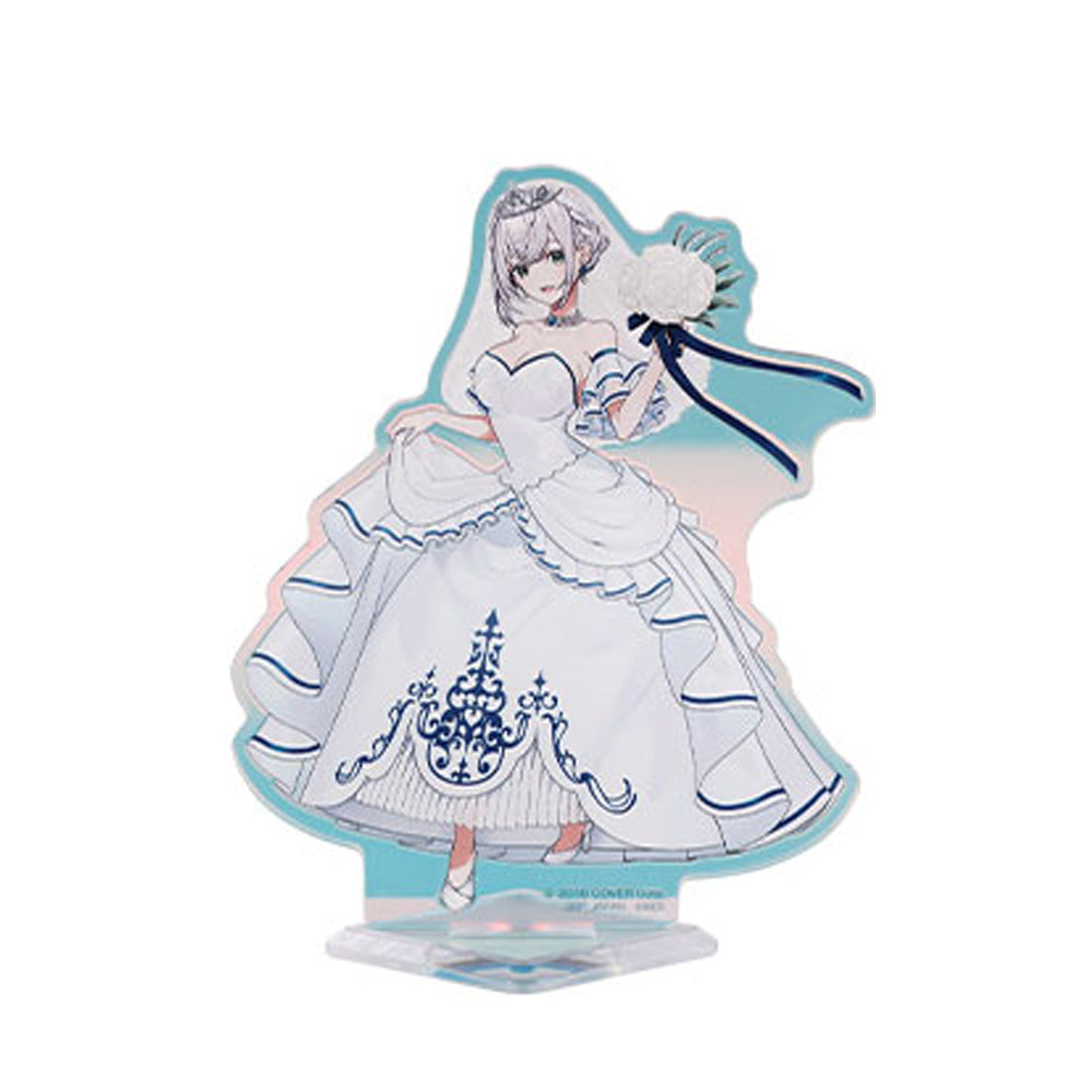 홀로라이브 공식 정품 굿즈 이치방쿠지 웨딩 드레스 스타일 아크릴 스탠드 시로가네 노엘