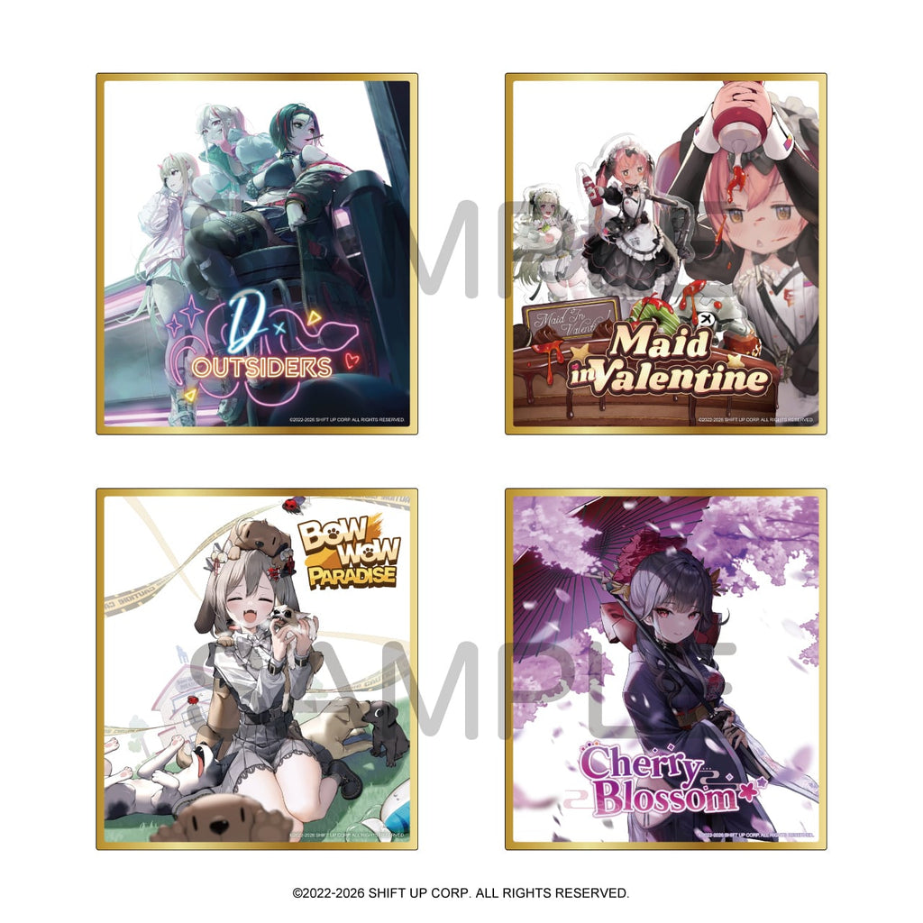 Goddess of Victory: Nikke: The Archive Record vol.1 Acrylic Clear Shikishi Box