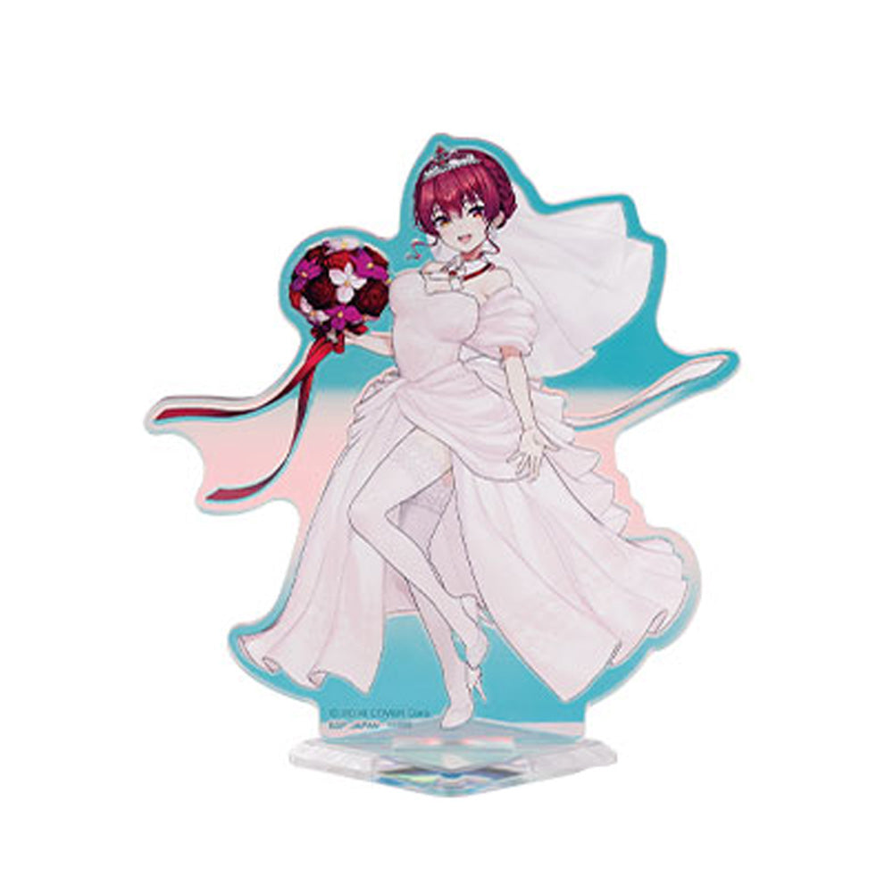 홀로라이브 공식 정품 굿즈 이치방쿠지 웨딩 드레스 스타일 아크릴 스탠드 호쇼 마린