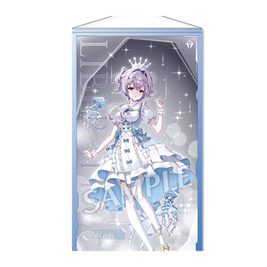 GODDESS OF VICTORY: NIKKE Liberalio Full-body character artwork on a tall wall tapestry — view 2