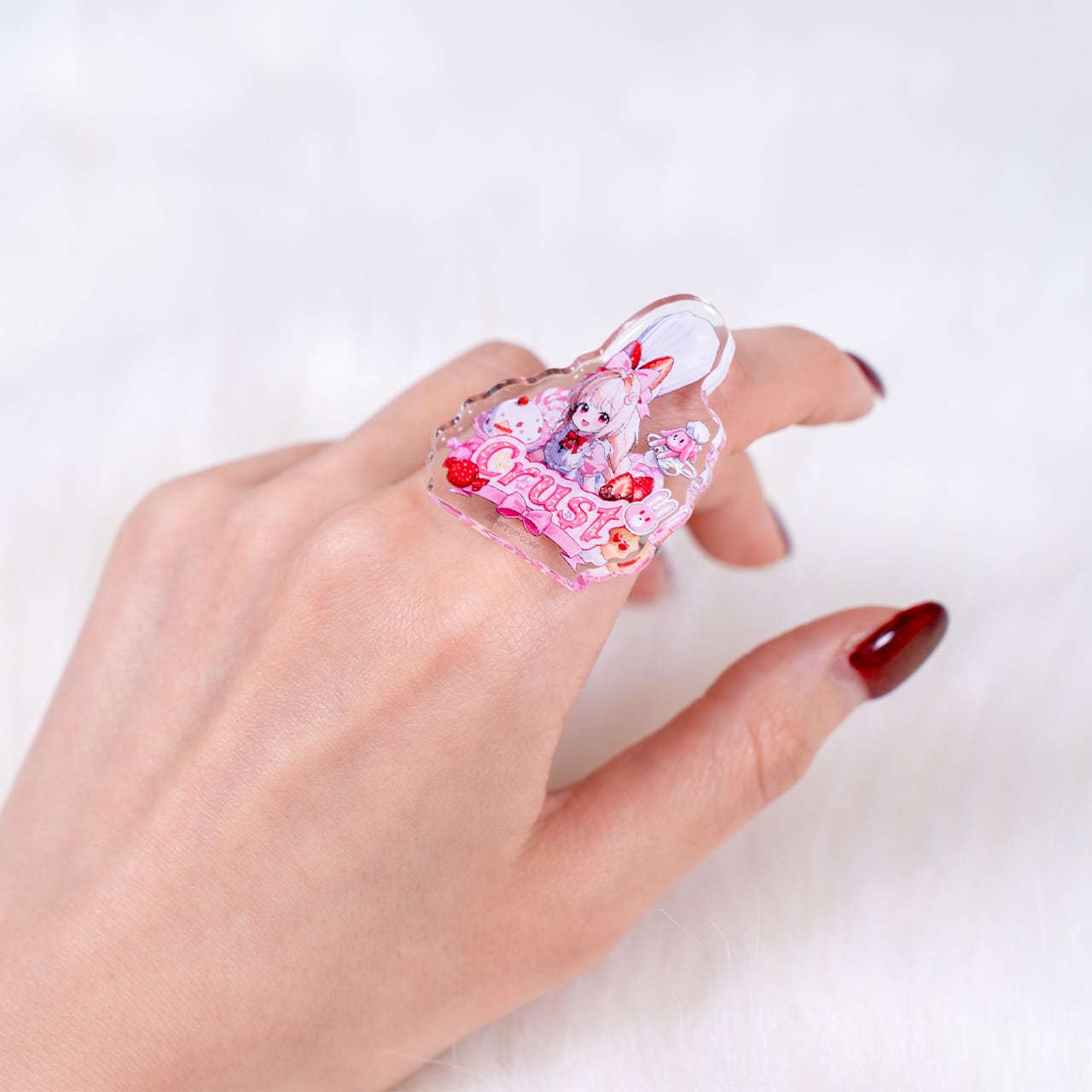 Goddess of Victory: NIKKE: Crust Acrylic Photo Ring - Patisserie Ver.