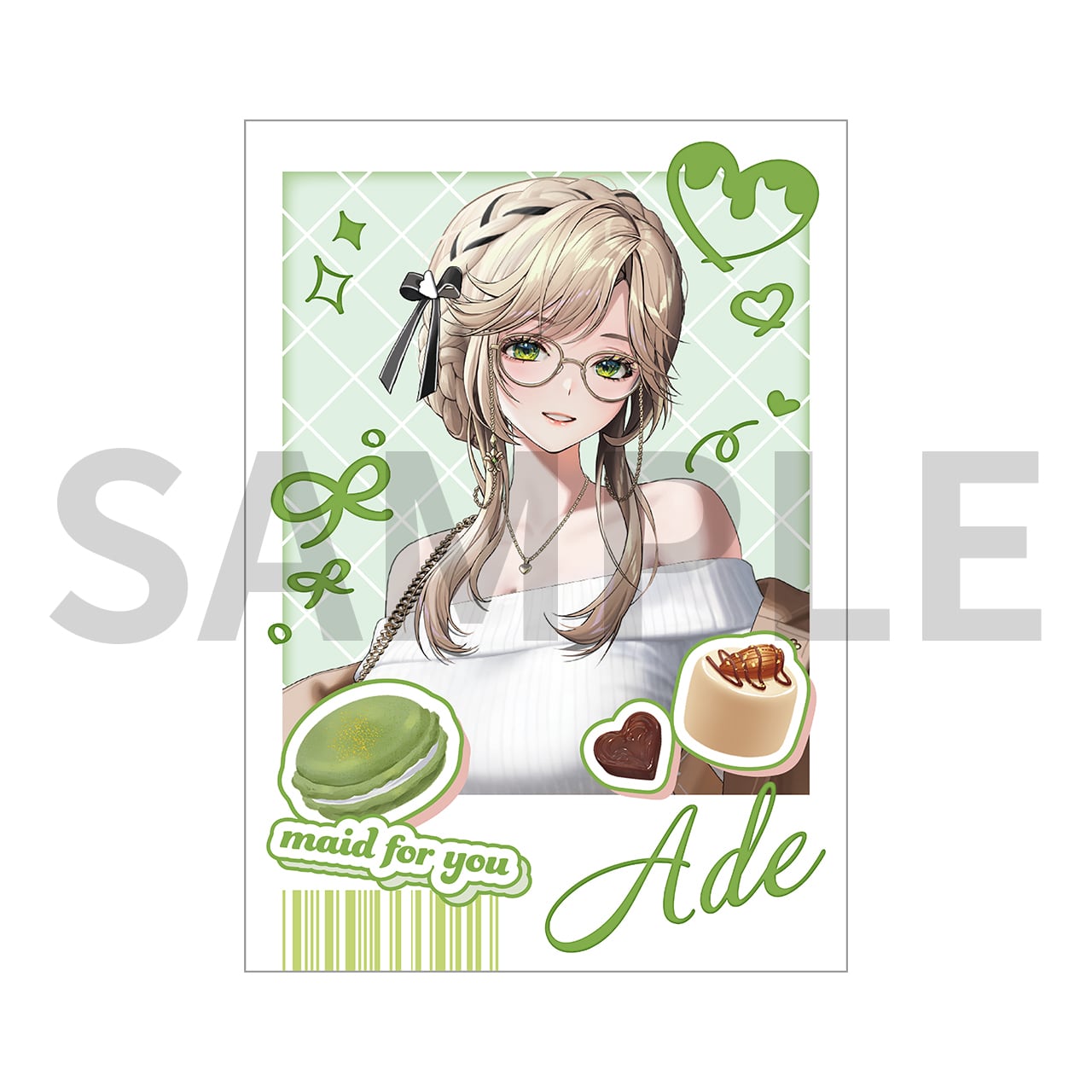 Goddess of Victory: NIKKE - Maid Photo Card Chocolate Ver. (Box of 8)