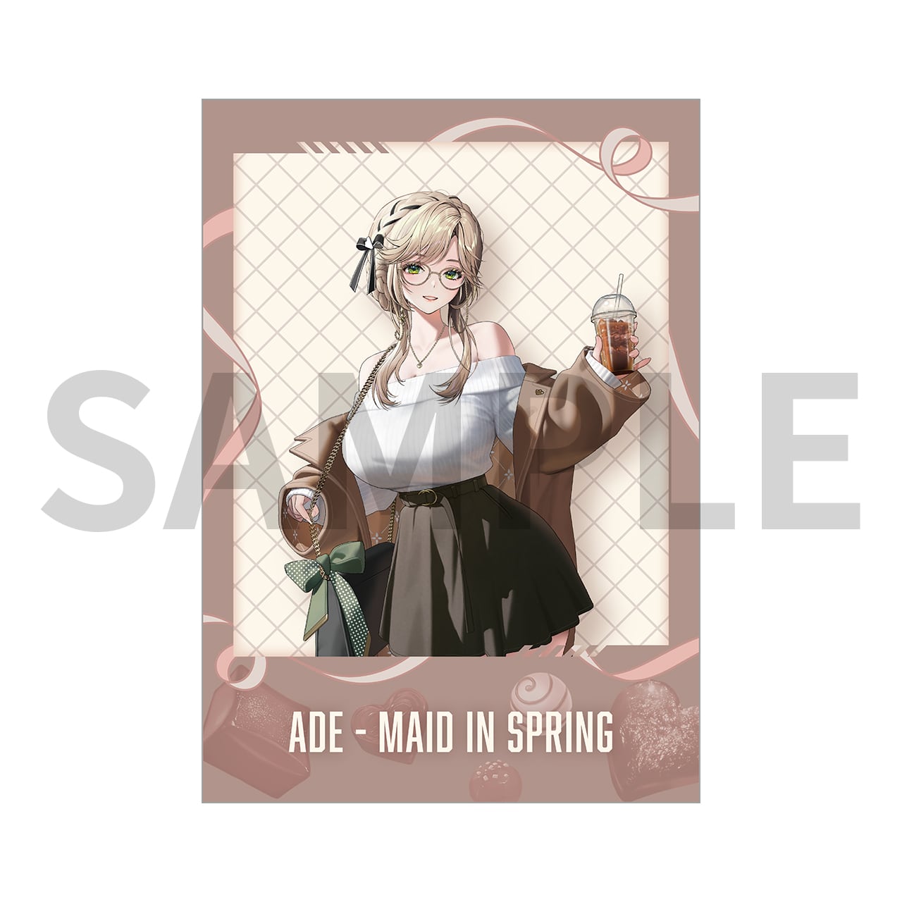 Goddess of Victory: NIKKE - Maid Photo Card Chocolate Ver. (Box of 8)