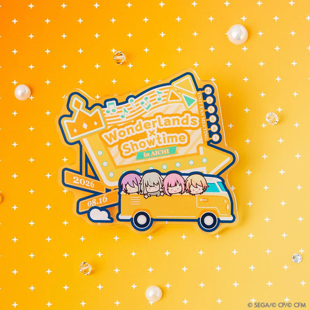 Project SEKAI Wonderlands×Showtime Unit Fan Meeting Acrylic Badge · Product image.