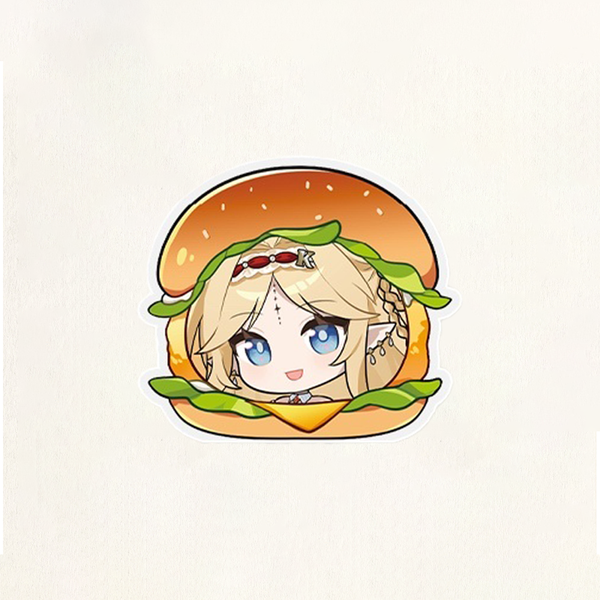 Wuthering Waves: Cartesia Acrylic Magnet - KFC Collaboration Ver.