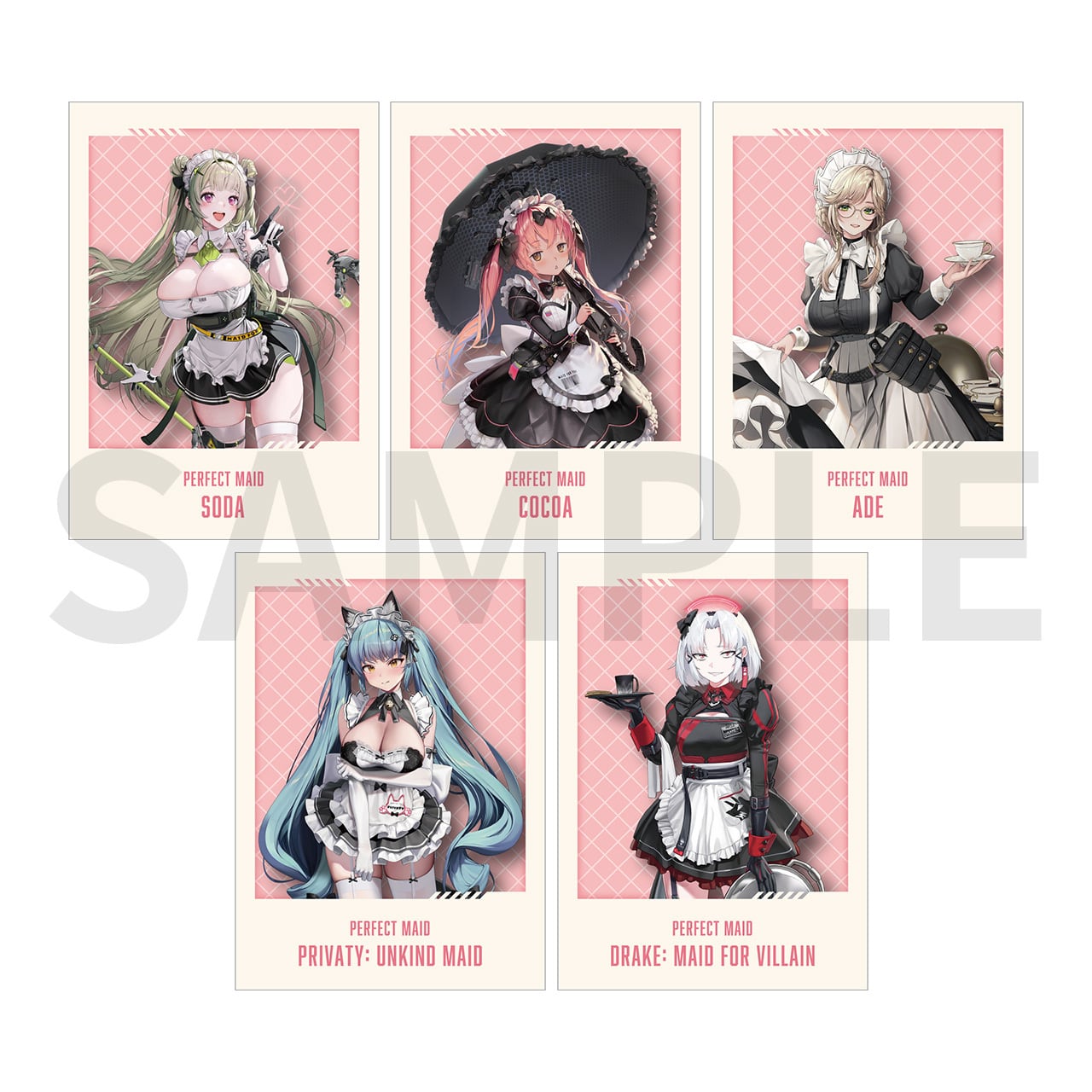 Goddess of Victory: NIKKE: Perfect Maid Photo Card BOX - 10 Types Set