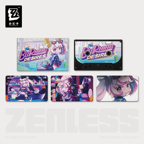 Zenless Zone Zero — Burnice HOLLOW RECALL NFC Music Card Set