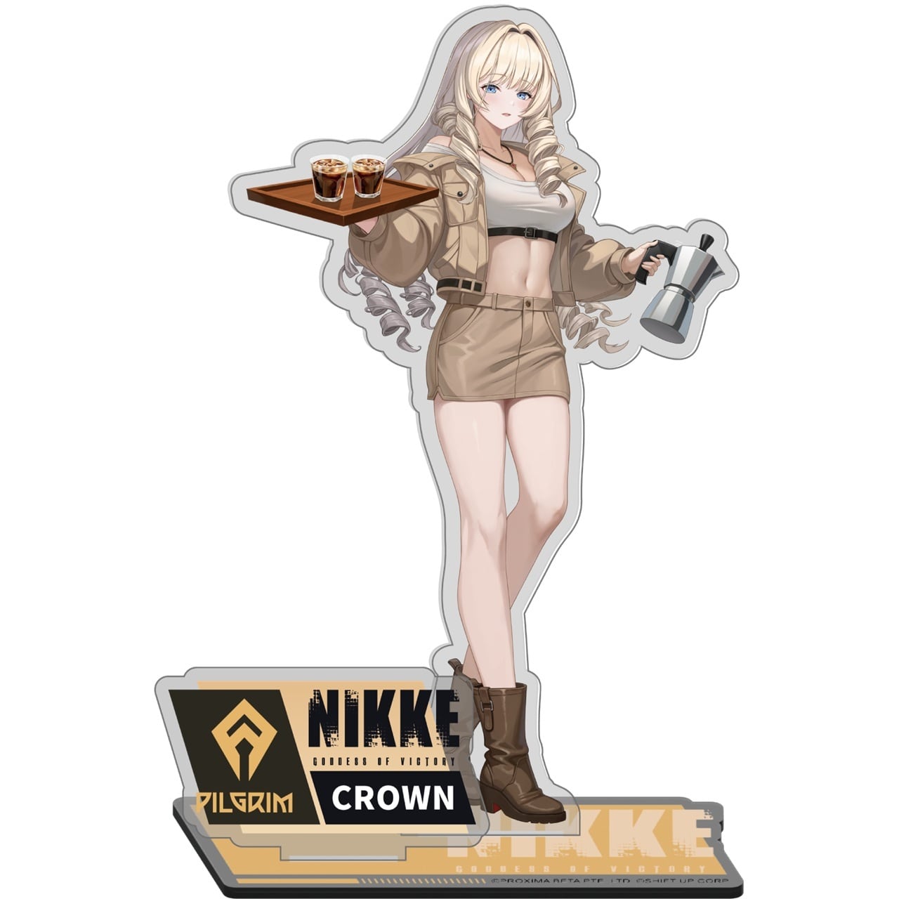 승리의 여신 니케 공식 정품 굿즈 C107 아크릴 스탠드 크라운