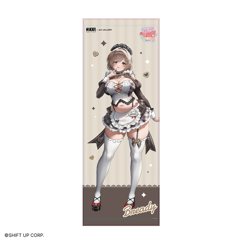 勝利の女神：NIKKE × and GALLERY 第4弾 タペストリー · ブレッディ