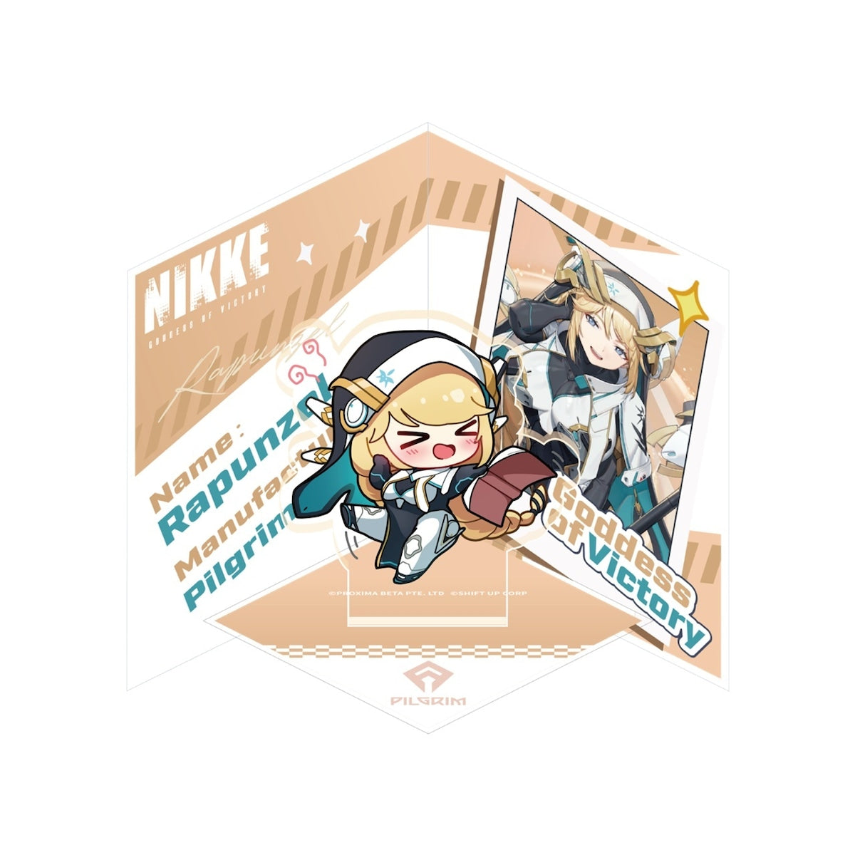 승리의 여신 니케 공식 정품 굿즈 C107 입체 마그넷 라푼젤