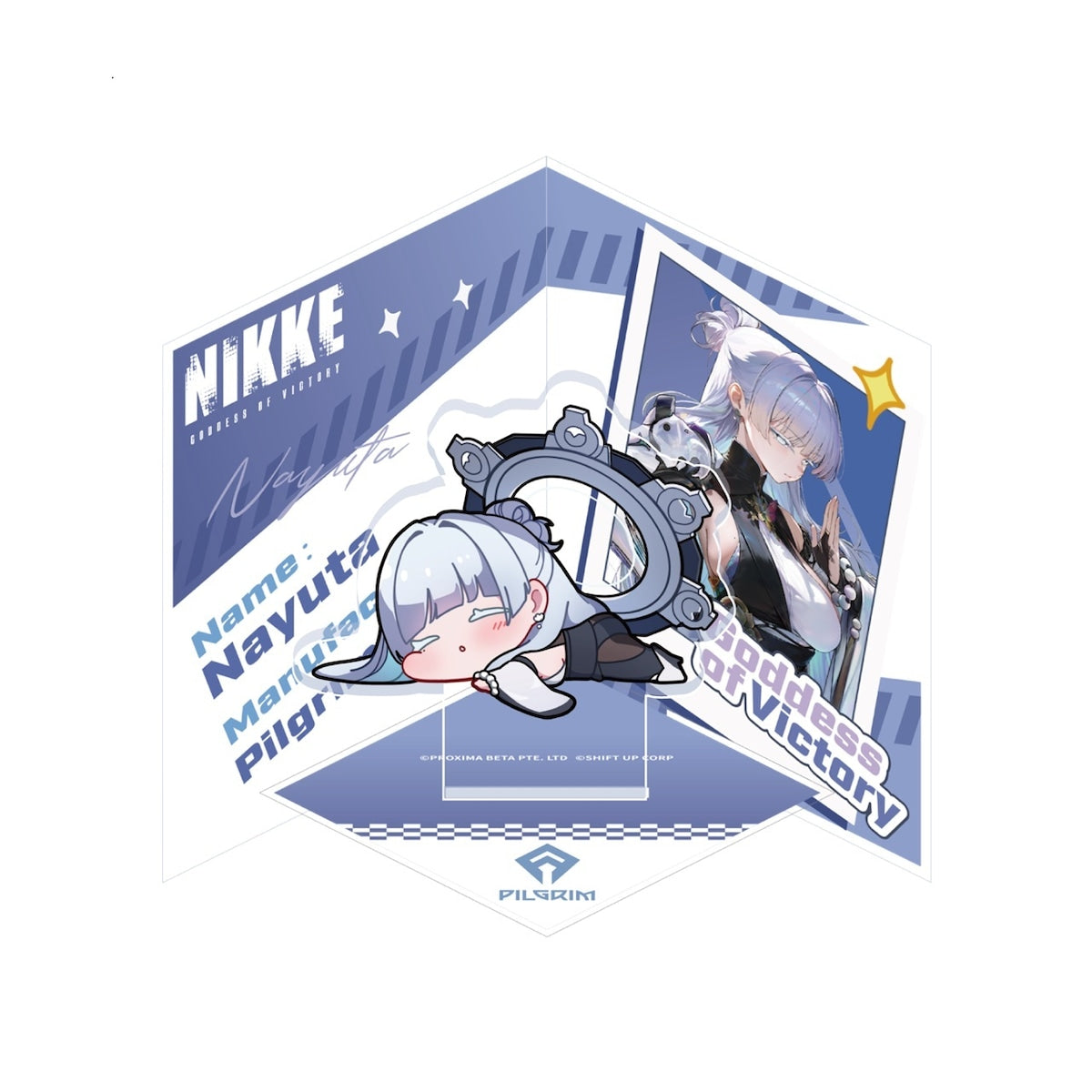 승리의 여신 니케 공식 정품 굿즈 C107 입체 마그넷 나유타